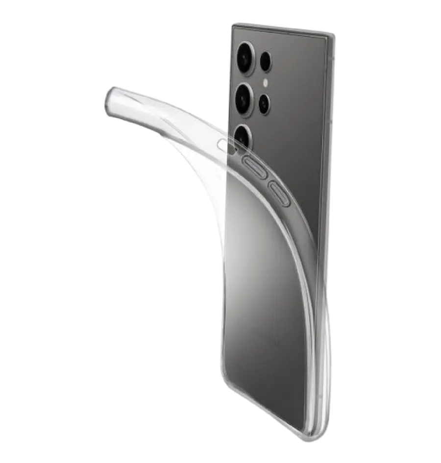 Zaštitna maska Cellularline Fine za Samsung Galaxy S25 Ultra, prozirna-0