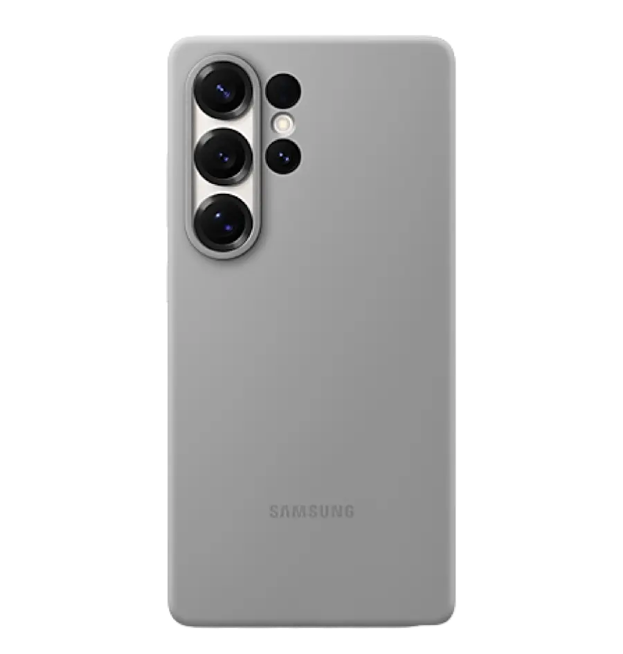 Zaštitna maska Samsung Silicone Case za Samsung Galaxy S25 Ultra, siva-0