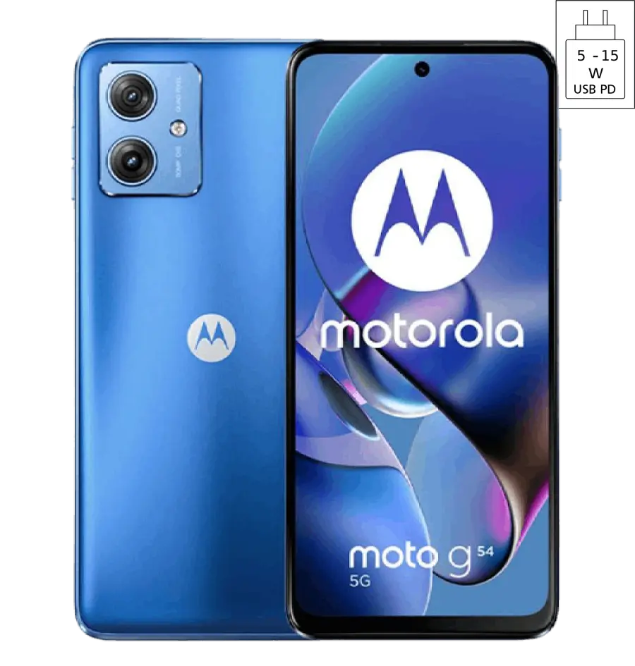 Mobitel Motorola G54 8/256GB Glacier Blue, svijetlo plavi-0