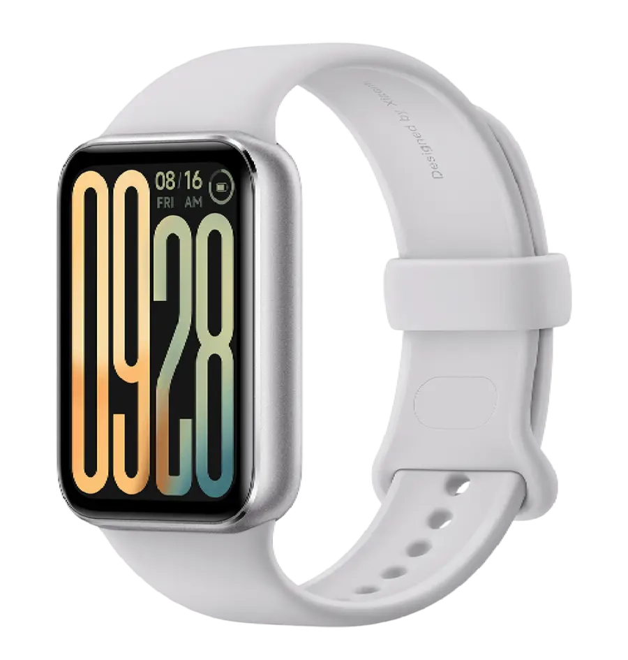 Pametna narukvica Xiaomi Smart Band 9 Pro Moonlight Silver, srebrna-1