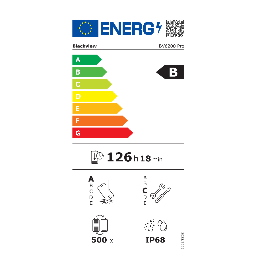 Mobitel Blackview BV6200 Pro 6/128GB, crno narančasti-3