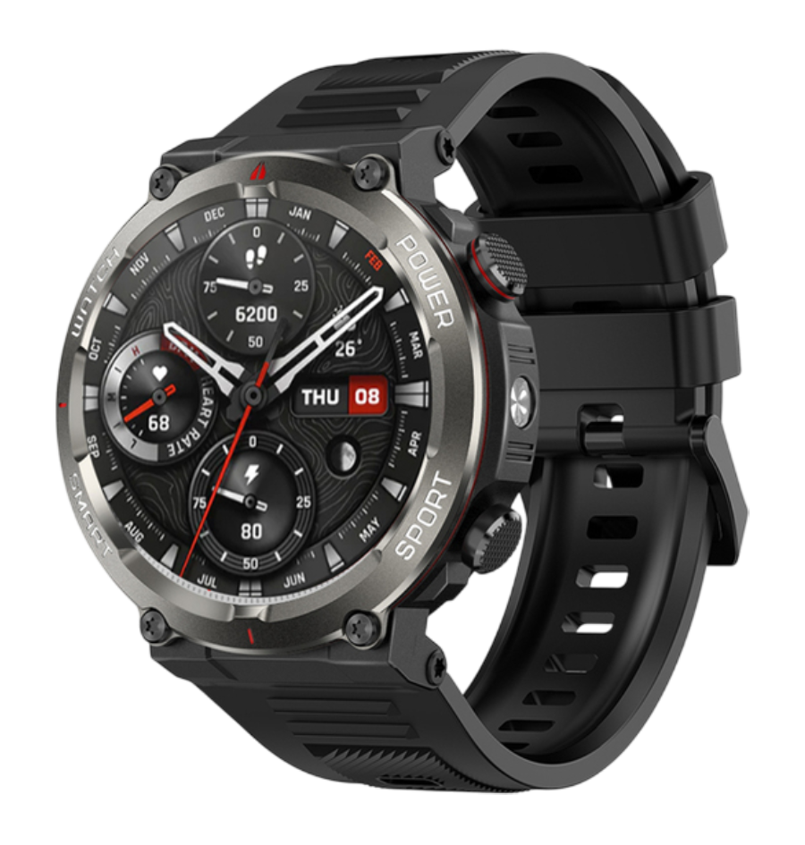 Pametni otporni sat Blackview W50 Pro, crni-1