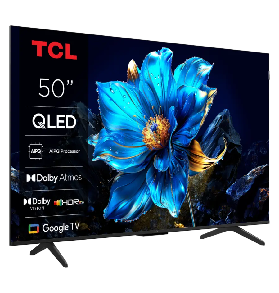 Televizor TCL QLED TV 50" 50P7K, TV Google-1