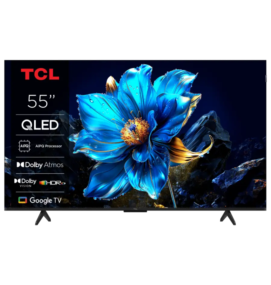 Televizor TCL 55" 55P7K 4K, QLED, Google TV-0