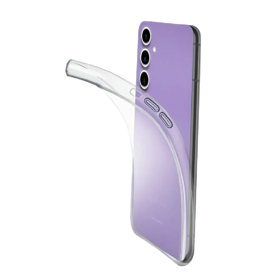 Zaštitna maska Cellularline za Samsung Galaxy S24 FE, prozirna-0