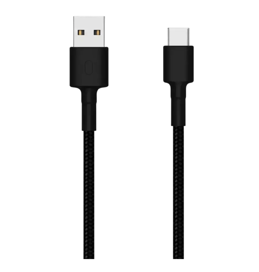 Kabel Xiaomi Mi Braided USB Type-C Cable 100cm, crni-0