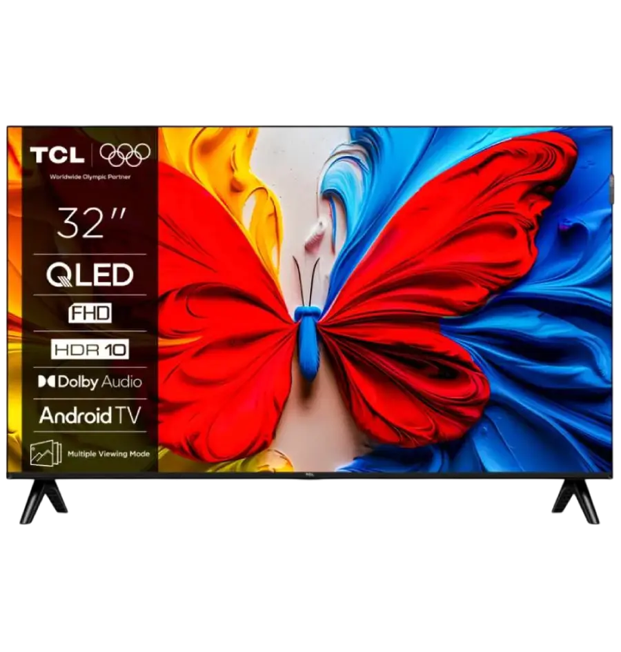 Televizor TCL Qled 32" 32S5K, FHD, Android TV-0