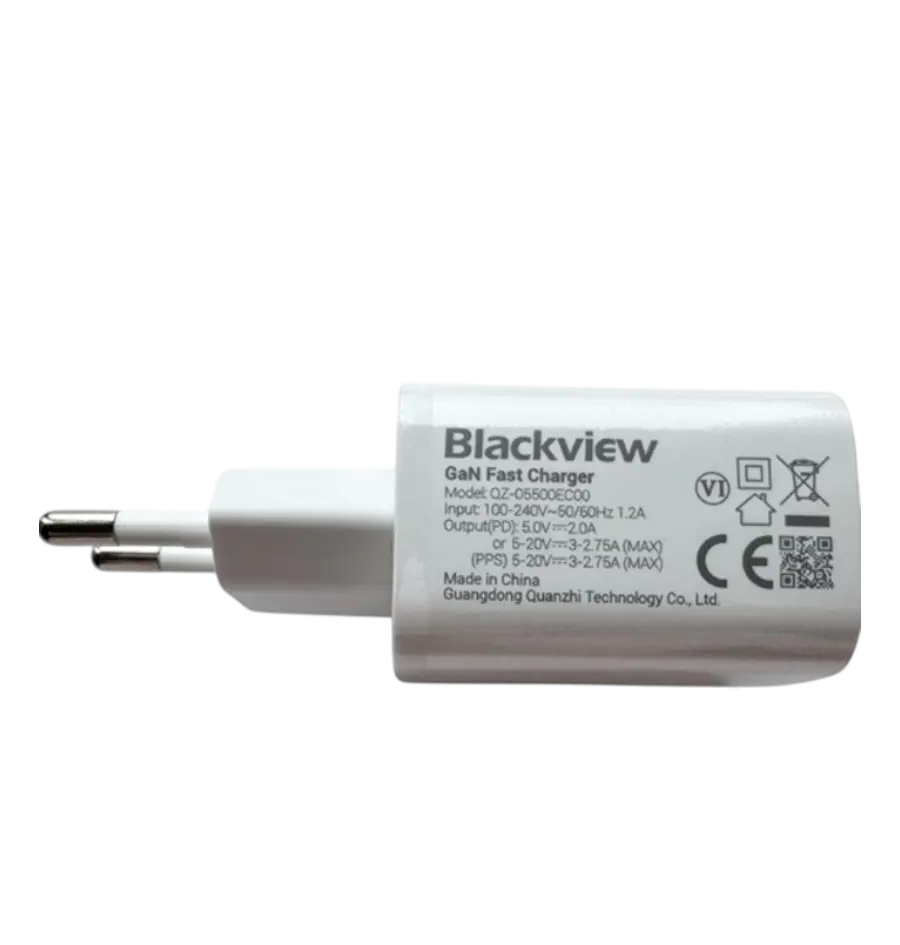 Punjač Blackview BLVPUNJ07, 55W Quick Charge, USB-C za Active 10 Pro, bijeli-0