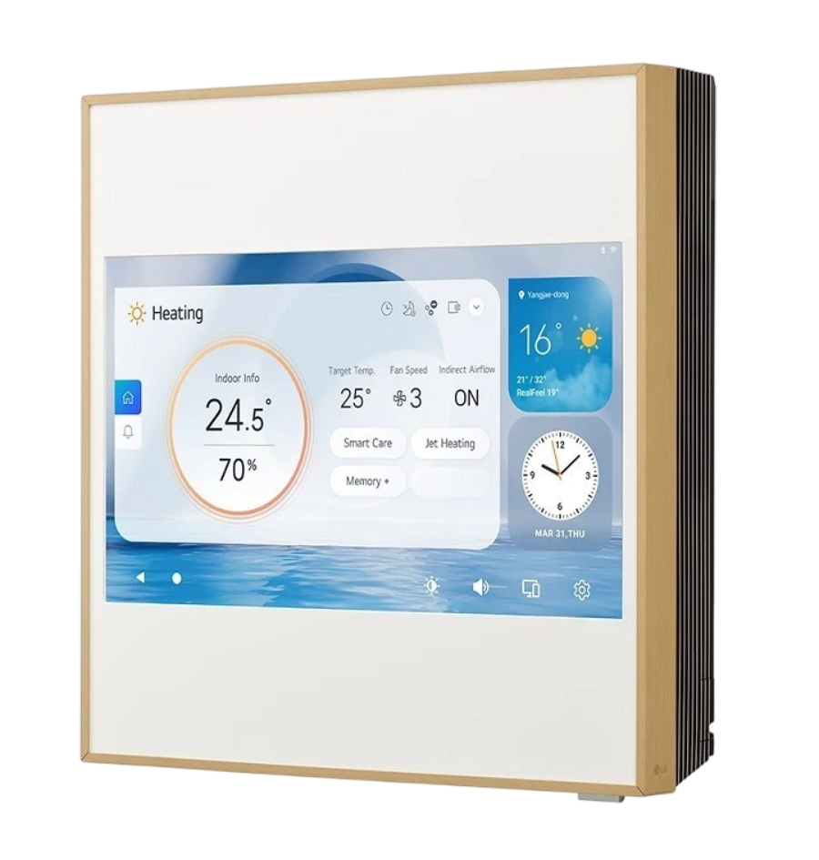 Klima uređaj LG ArtCool Gallery Premium 3.5/4.0kW (A12GA2.U18/A12GA2.NSE), WiFi, LCD, bijela, unutarnja i vanjska jedinica-0