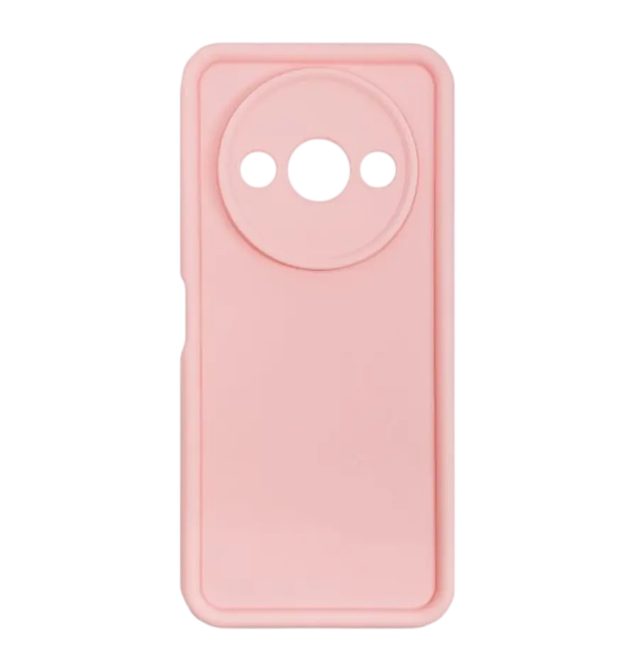 Zaštitna maska MaxMobile za Xiaomi Redmi 14C 5G Silicone Candy, roza-0