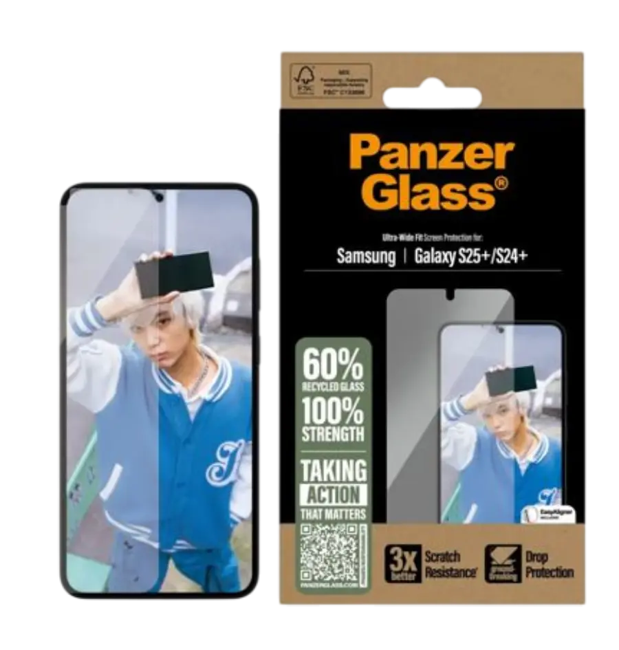 Zaštitno staklo PanzerGlass za Samsung Galaxy S25+/S24+ Ultra Wide Fit-0