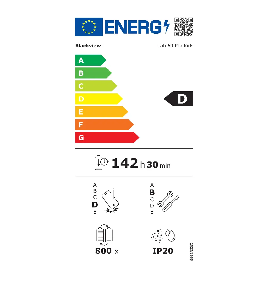 Tablet Blackview Tab 60 Pro Kids LTE, plavi + olovka - bez adaptera-3