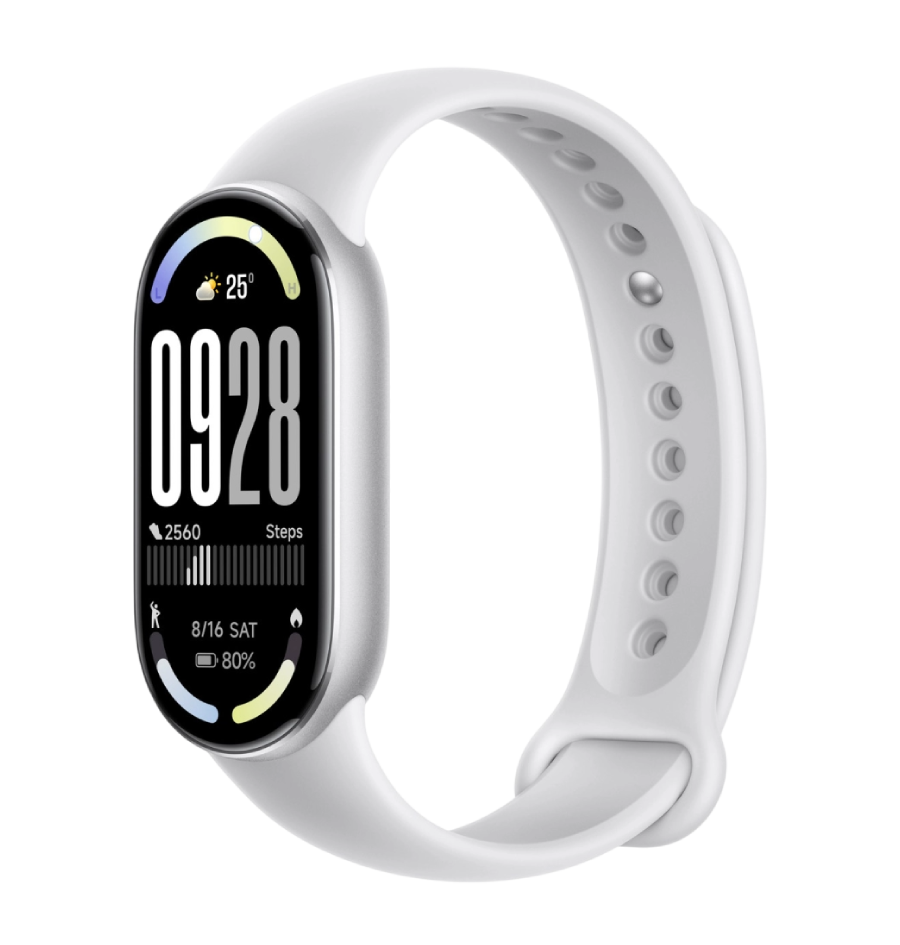 Pametna narukvica Xiaomi Smart Band 10, srebrna-1