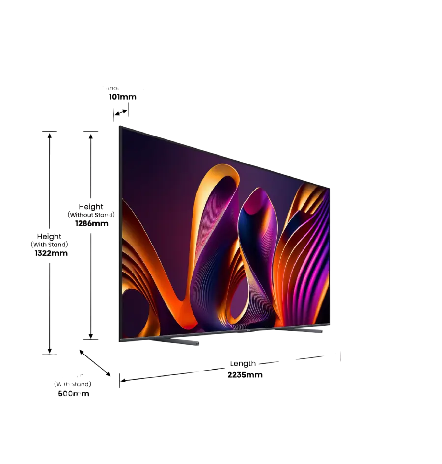 Hisense 100E7NQ Pro UHD Qled
