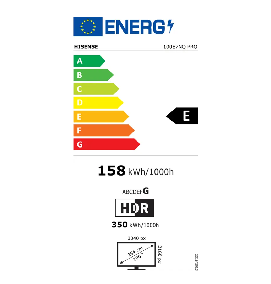 Hisense 100E7NQ Pro UHD Qled