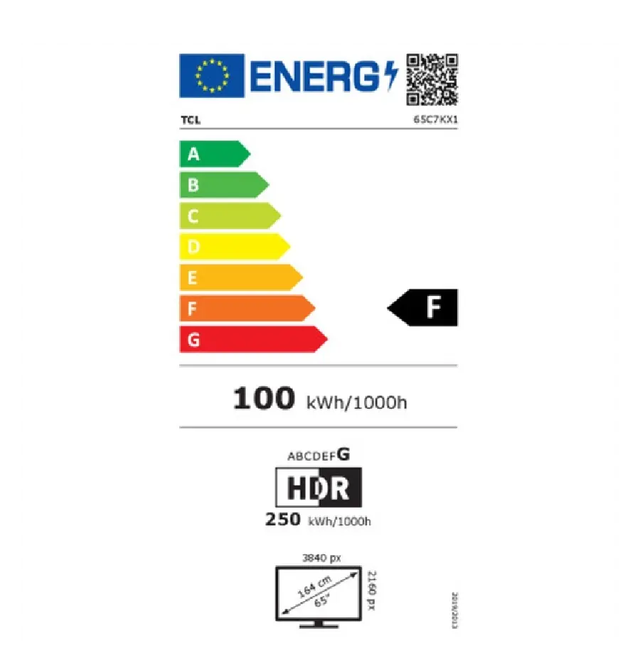 Televizor TCL Mini Led 65" 65C7K, Google TV-2