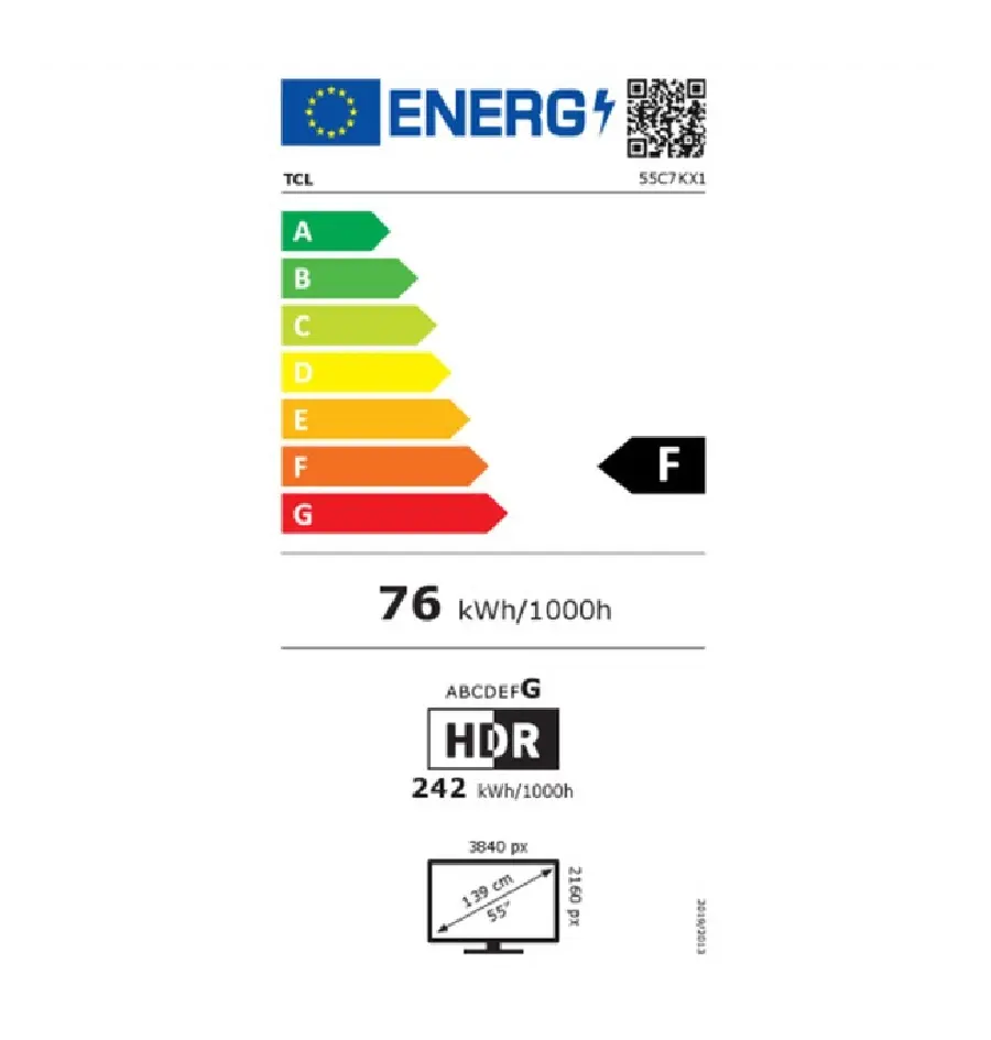 Televizor TCL Mini Led 55" 55C7K, Google TV-5