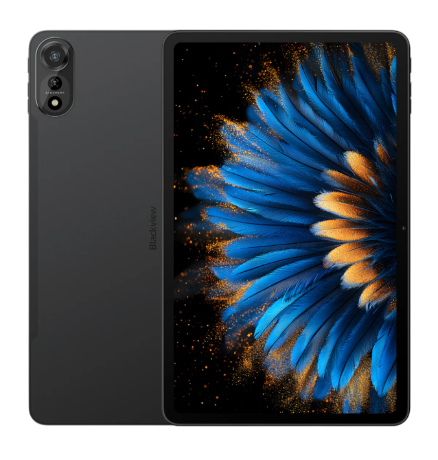 Tablet Blackview Mega 2 12/256GB LTE, 12", sivi + gratis preklopna torbica, olovka, tipkovnica, bežični miš, punjač, slušalice-0