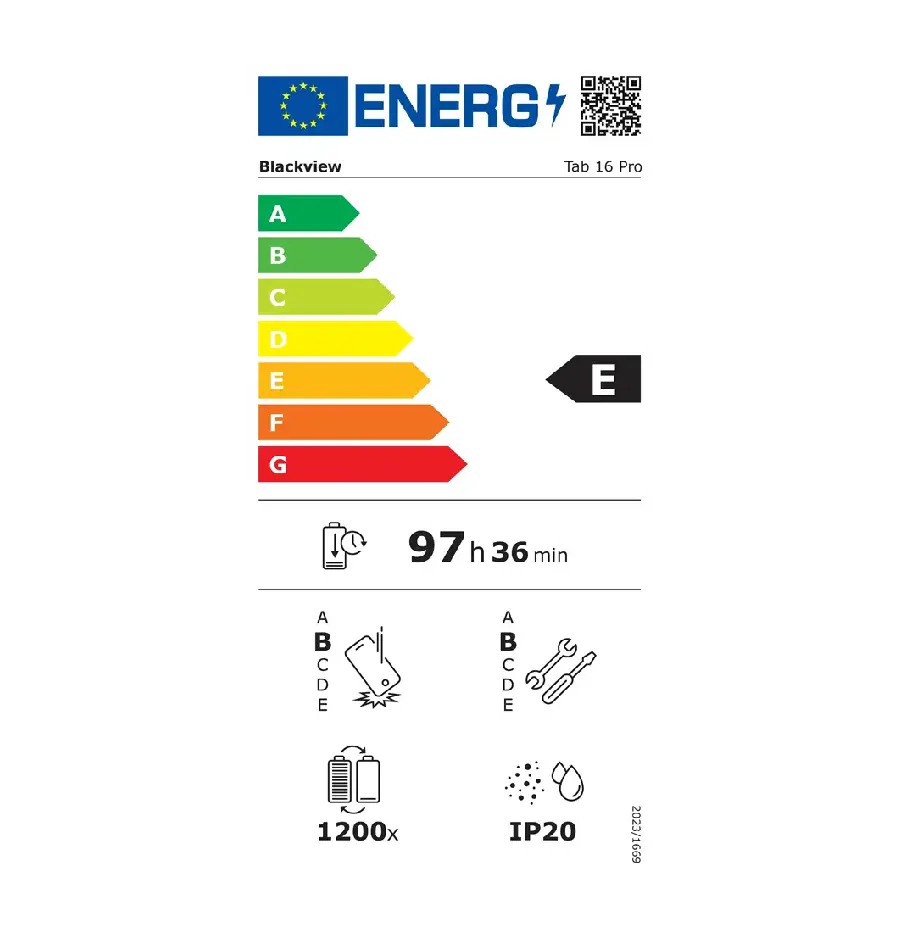 Tablet Blackview Tab 16 Pro 11" 8/256GB LTE, ljubičasti + gratis preklopna torbica + olovka, bez adaptera-4