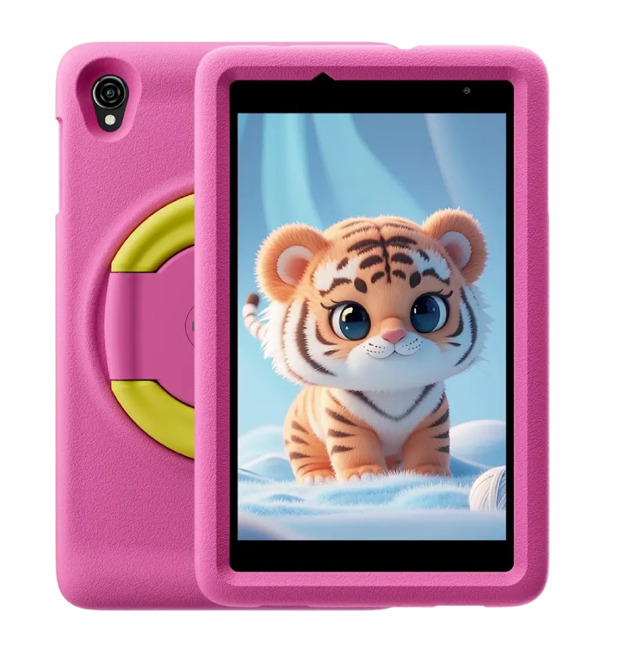 Tablet Blackview Tab A5 Kids 8" 3/64GB LTE, rozi + gratis zaštita za tablet, bez adaptera-0