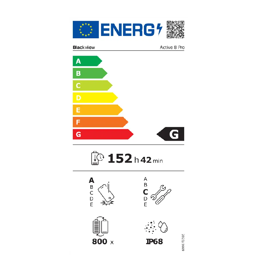 Tablet Blackview Active 8 Pro LTE 8/256GB, narančasti + gratis olovka, bez adaptera-4