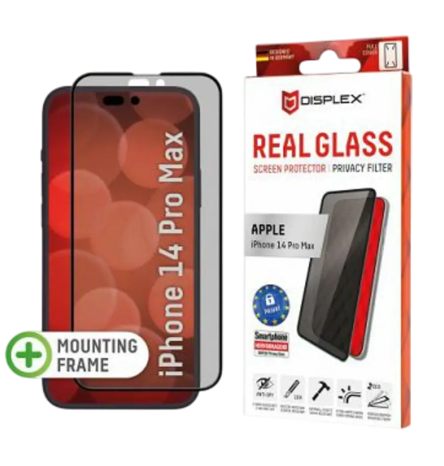 Zaštitno staklo Displex Privacy Glass za iPhone 14 Pro Max (1709)-0