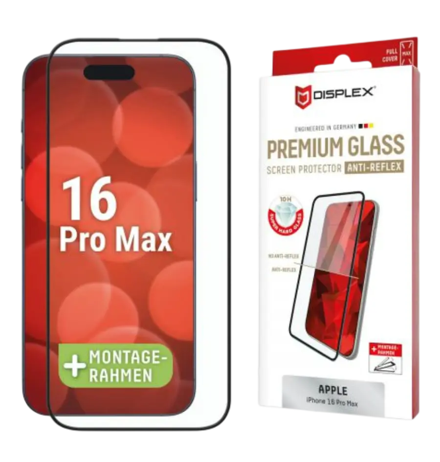 Zaštitno staklo Displex Premium Glass Full Cover za iPhone 16 Pro Max (01998)-0