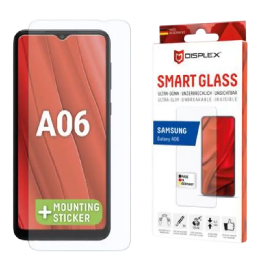 Zaštitno staklo Displex Smart Glass 2D za Samsung Galaxy A06 (02070)-0