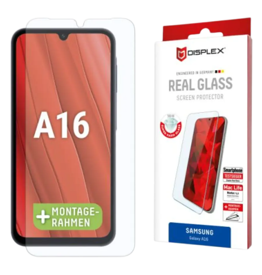 Zaštitno staklo Displex Real Glass 2d za Samsung Galaxy A16 (02045)-0