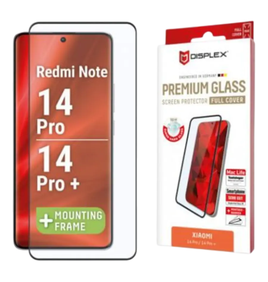 Zaštitno staklo Displex Premium Glass Full Cover za Xiaomi Redmi Note 13 Pro+/14 Pro/14 Pro+ (02095)-0
