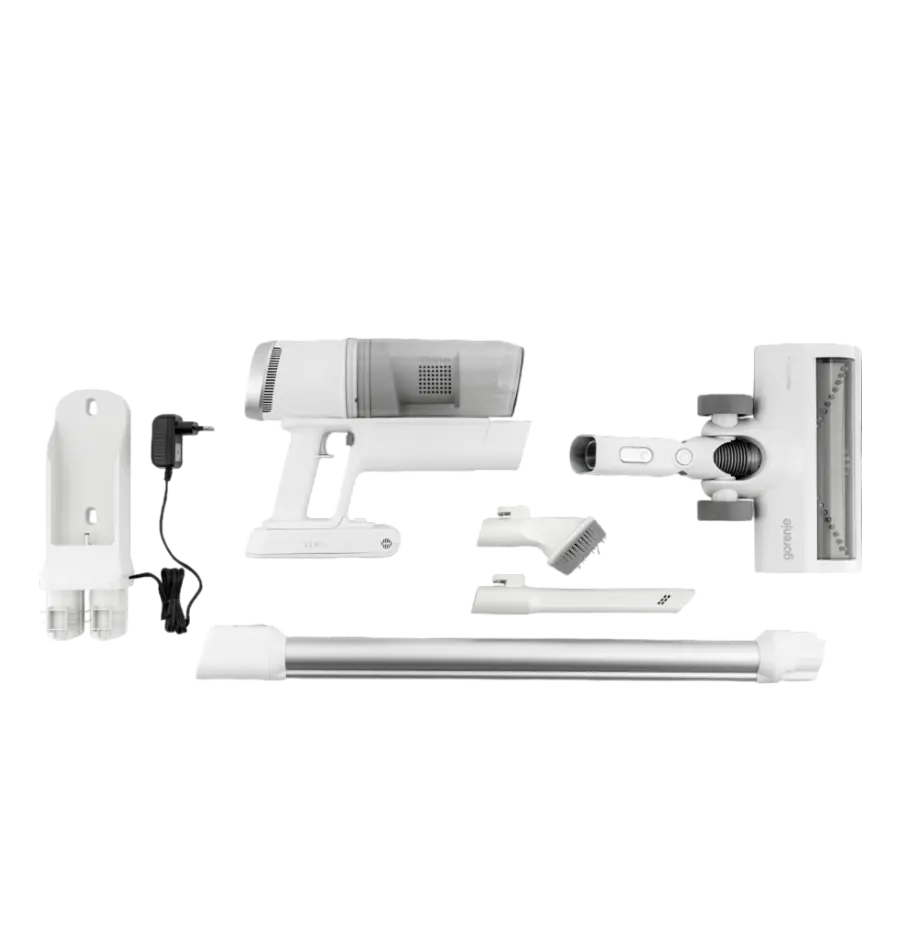 Usisavač štapni Gorenje SVC216210FFIIW 21,6 V, (2 u 1), perivi filter, LED, Li-Ion, 130 W-6