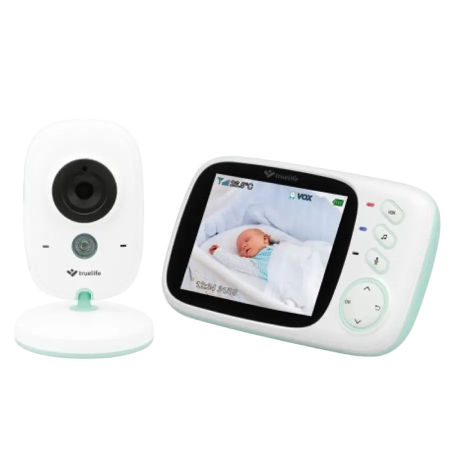 Digitalni video monitor za bebe TrueLife NannyCam H32 Pro-0