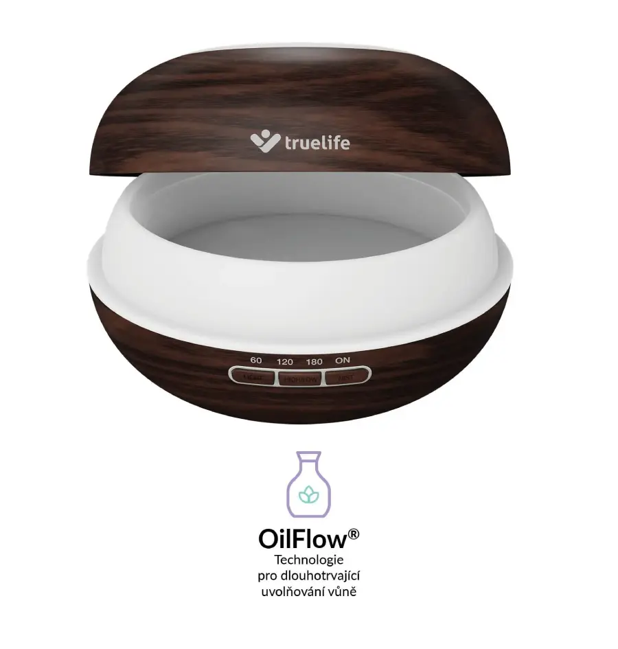 Ovlaživač zraka TrueLife AIR Diffuser D5 Dark, tamno smeđi-2
