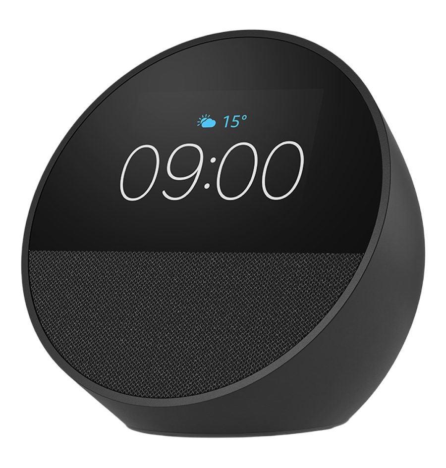 Pametni zvučnik Amazon Echo Spot, (2024), 2,83", WIiFi, BT, crni-0