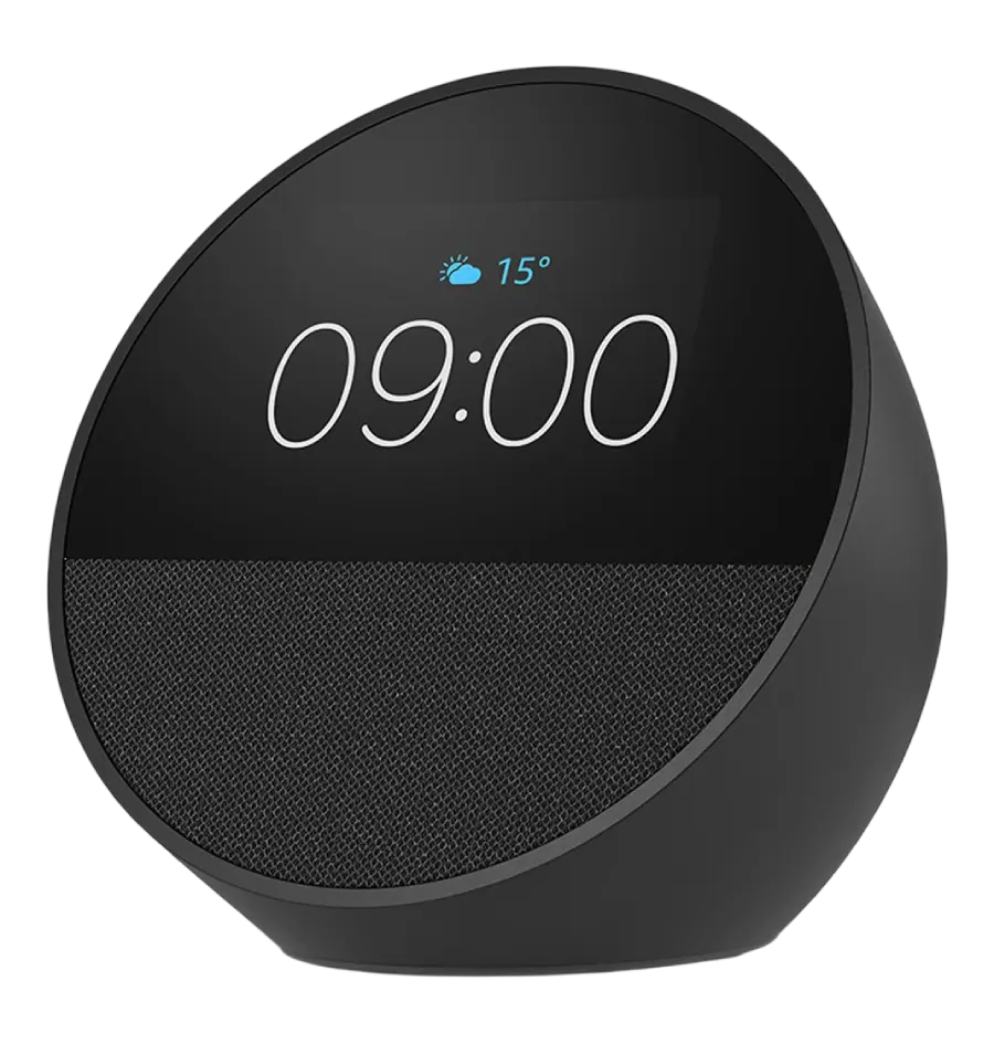 Pametni zvučnik Amazon Echo Spot, (2024), 2,83", WIiFi, BT, crni-0