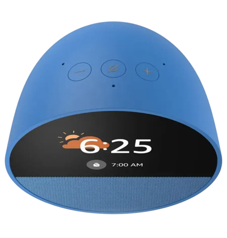 Pametni zvučnik Amazon Echo Spot, (2024), 2,83", WIiFi, BT, plavi-1