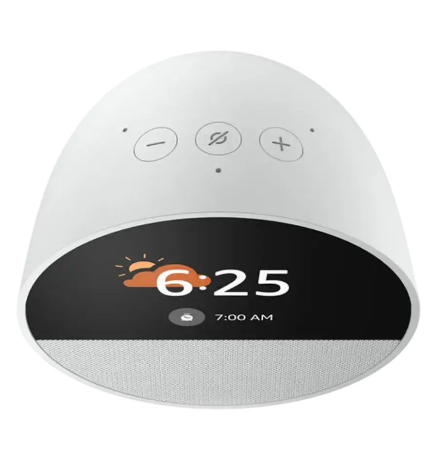 Pametni zvučnik Amazon Echo Spot, (2024), 2,83", WIiFi, BT, bijeli-1