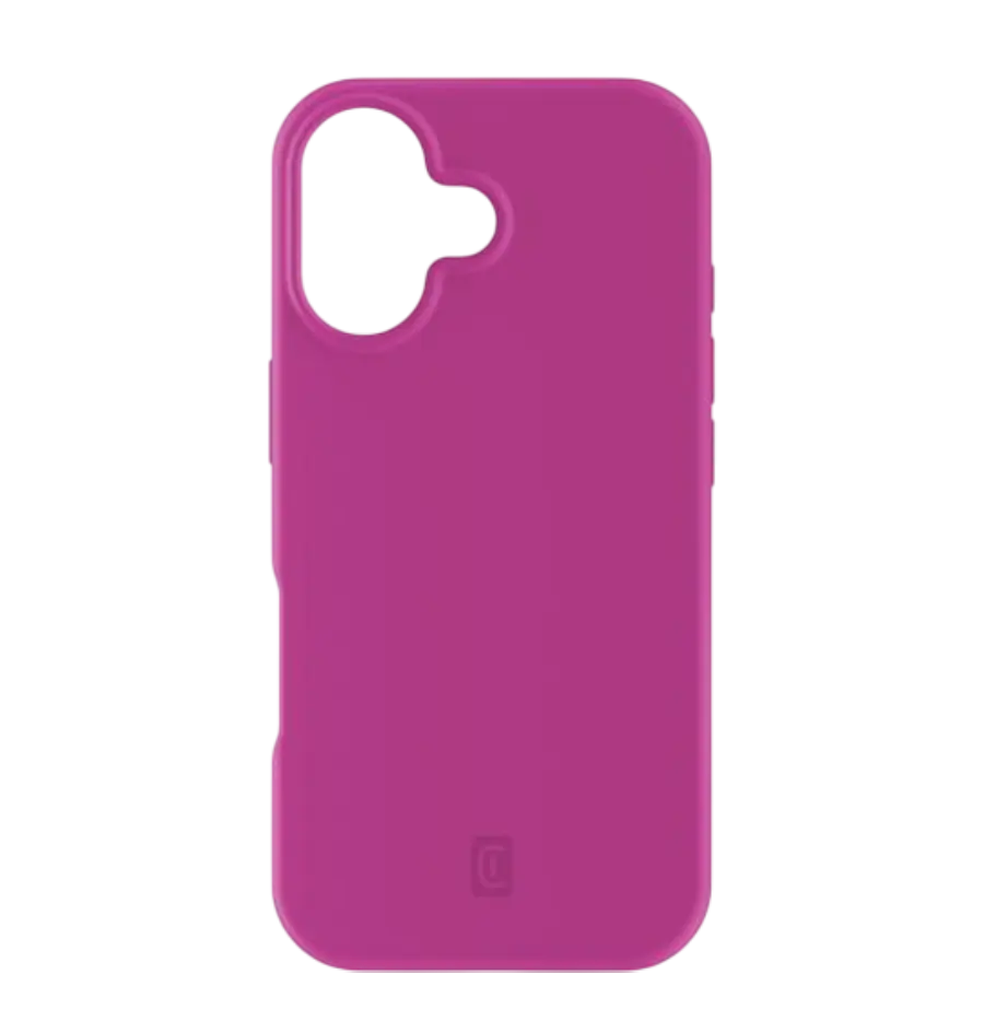 Zaštitna maska Cellularline Sensation, silikonska za Apple iPhone 17, roza-0