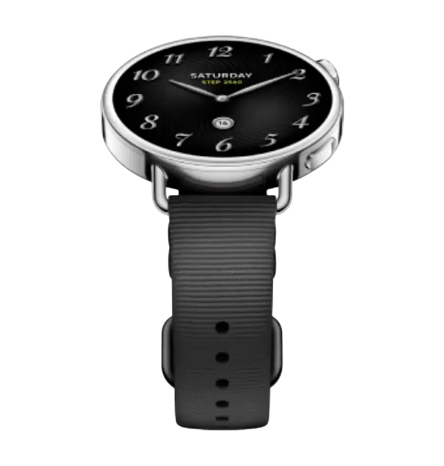 Pametni sat Xiaomi Watch S4 41mm Fluororubber Strap, crni-2