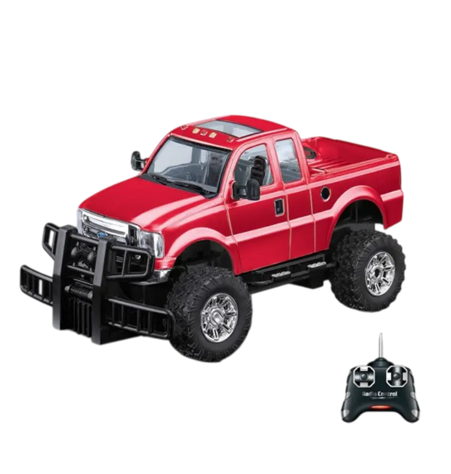 Igračka auto na daljinsko upravljanje Kazoo 866-2806, Ford F350, 1:28, crveni-1