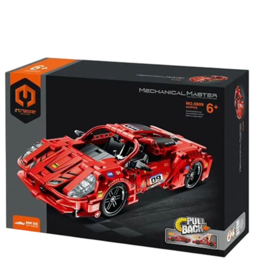 Igračka Stem Kazoo iM  Master Pullback Superauto 5809, 437 dijelova-1