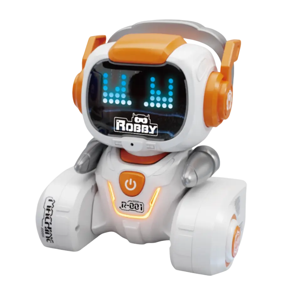 Igračka robot interaktivni Kazoo A101, daljinsko upravljanje, narančasti-0