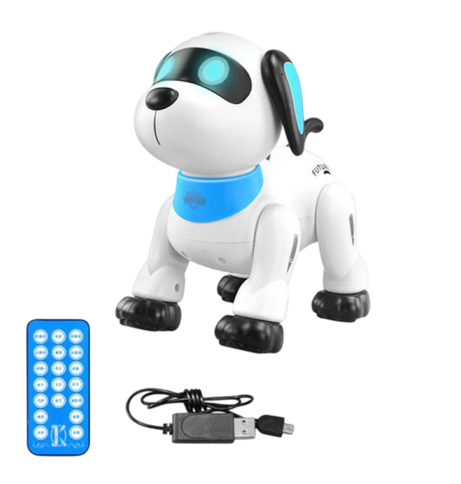 Igračka robot interaktivni Pas Kazoo K21, daljinsko upravljanje, bijeli-0