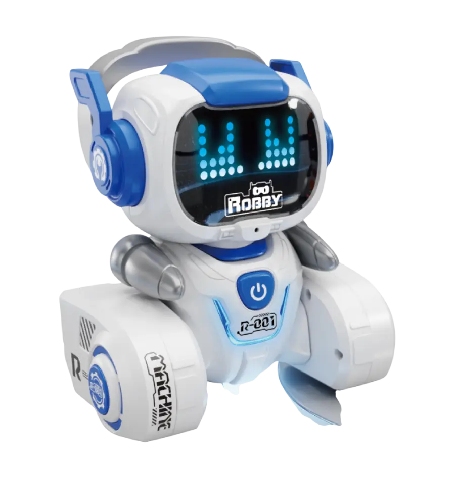 Igračka robot interaktivni Kazoo A101, daljinsko upravljanje, plavi-0