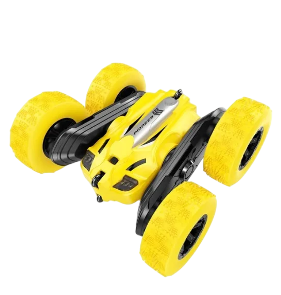 Igračka Stunt auto na daljinsko upravljanje Kazoo C014, žuti-0