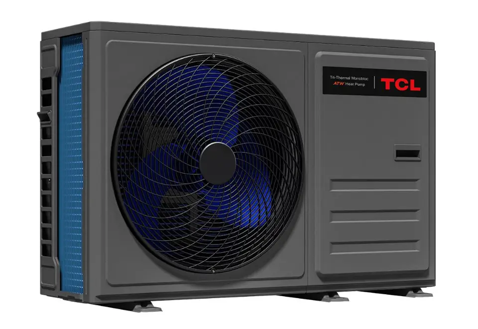 Dizalica topline TCL R32 ATW, 6KW, Monoblok, 1PH 220-240 V, 50 HZ, Električni grijač 3KW, siva-1