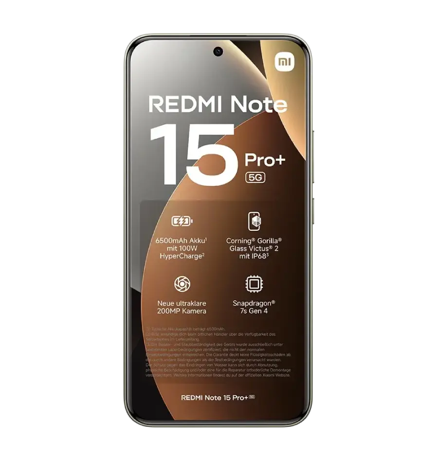 Mobitel Xiaomi Redmi Note 15 Pro+ 5G 12/512GB, smeđi-1