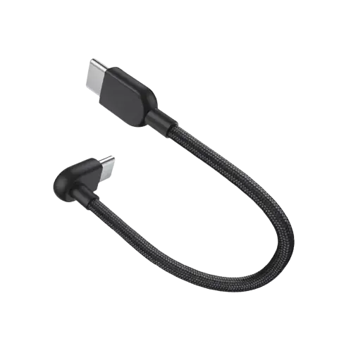 XIAOMI 3A BRAIDED USB-C TO USB-C CABLE (10CM)- KABEL-1