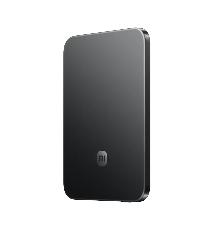 Prijenosna baterija Xiaomi Ultrathin Magnetic Power Bank 5000 15W, crna-1