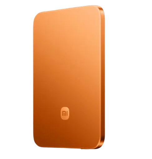Prijenosna baterija Xiaomi Ultrathin Magnetic Power Bank 5000 15W GL, narančasta-3
